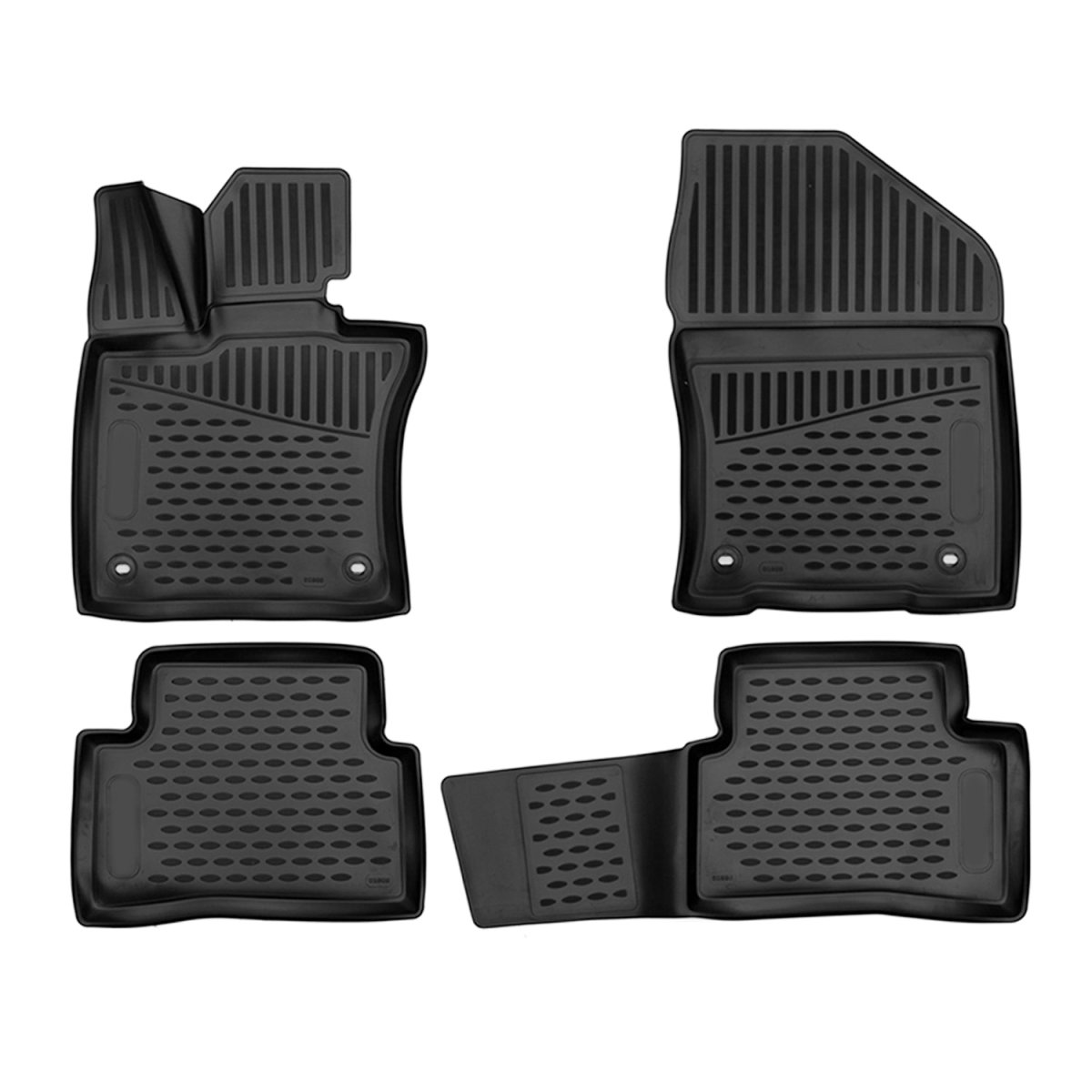 Lexus UX Floor Mats - Omac - Rubber TPE - Black - 2018